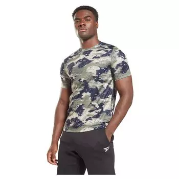 Футболка Reebok Camo, зеленый