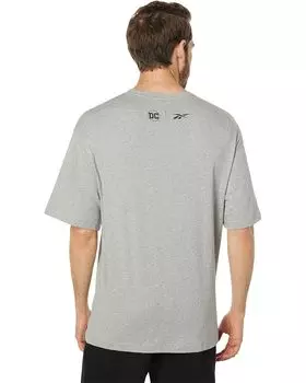 Футболка Reebok DC x Reebok Face-Off Tee, цвет Medium Grey Heather