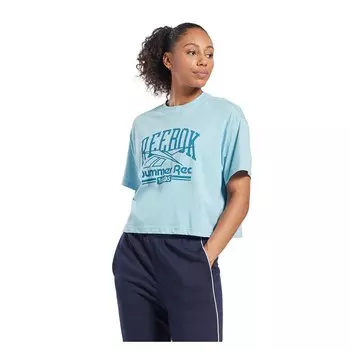 Футболка Reebok Graphic Logo, синий