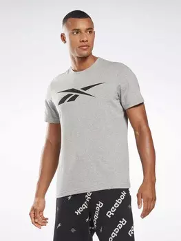 Футболка Reebok GS VECTOR TEE, серый