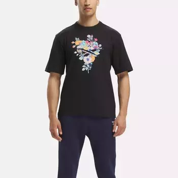 Футболка Reebok Identity Good Vibes, черный