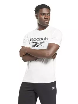 Футболка Reebok Identity Modern Camo, белый