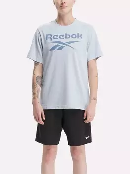 Футболка Reebok RI BIG STACKED LOGO TEE, синий