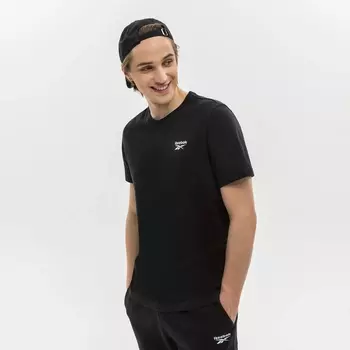 Футболка Reebok с логотипом, черный