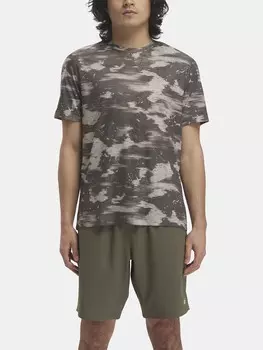 Футболка Reebok TRAIN CAMO TECH, зеленый