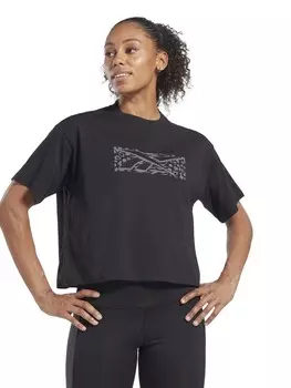Футболка Reebok Training Essentials Graphic, черный