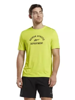 Футболка Reebok Training Graphic, желтый