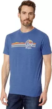 Футболка Reg с коротким рукавом Sunset Desert Wrangler, королевский синий