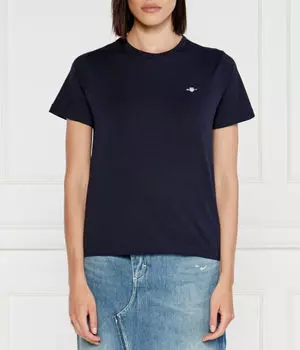 Футболка reg щит Regular fit Gant, синий