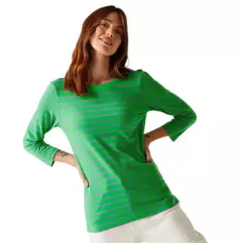 Футболка Regatta Bayletta II 3/4 sleeve, зеленый