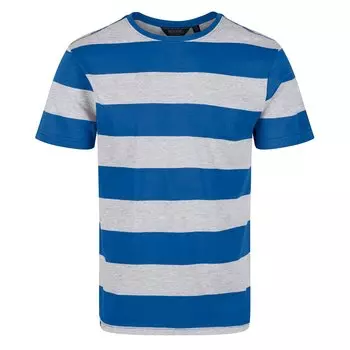 Футболка Regatta Brayden Stripe, синий