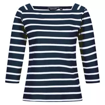 Футболка Regatta Polexia Stripe 3/4 Sleeve, синий