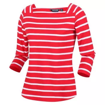 Футболка Regatta Polexia Stripe, красный