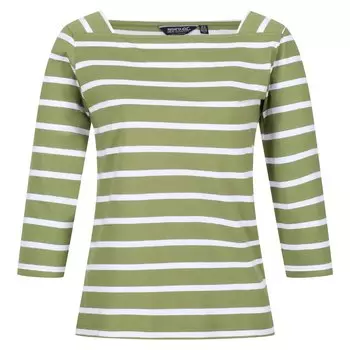 Футболка Regatta Polexia Stripe, зеленый