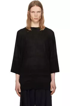 Футболка регби в черную полоску Juun.J