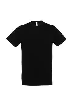 Футболка Regent с короткими рукавами SOL'S, черный