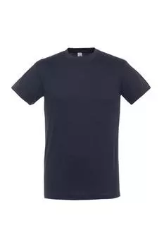 Футболка Regent с короткими рукавами SOL'S, темно-синий