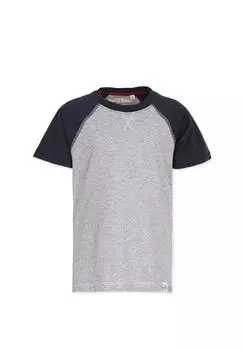 Футболка реглан Band of Rascals, темно-синий