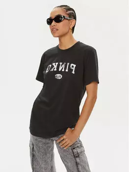 Футболка reglan fit Pinko, черный