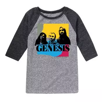 Футболка реглан Genesis Band Group для мальчиков 8–20 лет Licensed Character