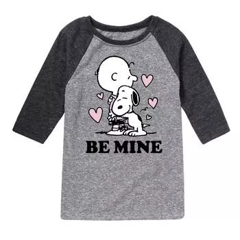Футболка реглан Peanuts Be Mine для мальчиков 8–20 лет Licensed Character