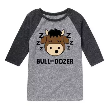 Футболка реглан с рисунком Bull Dozer для мальчиков 8–20 лет Licensed Character