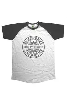 Футболка реглан Sgt Pepper Drum The Beatles, белый