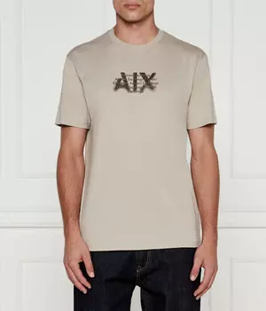 Футболка Regular Fit Armani Exchange, бежевый