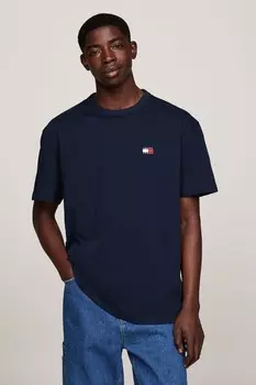 Футболка Regular fit badge Tommy Jeans, синий