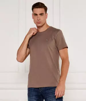Футболка Regular Fit Calvin Klein Jeans, бежевый