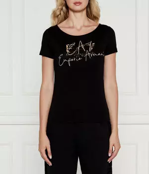 Футболка Regular Fit Ea7, черный