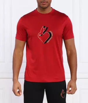 Футболка Regular Fit Emporio Armani, красный