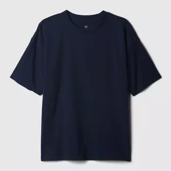 Футболка regular-fit из хлопка Gap, синий