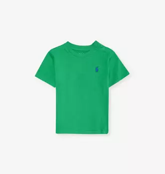 Футболка Regular-Fit из хлопкового трикотажа с короткими рукавами, возраст 3–24 месяца Polo Ralph Lauren, мультиколор