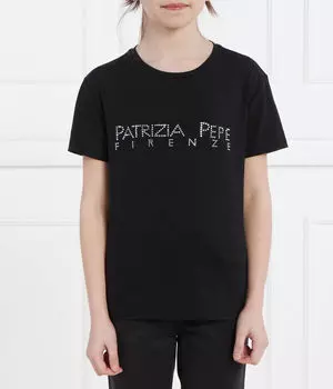 Футболка Regular Fit Patrizia Pepe, черный