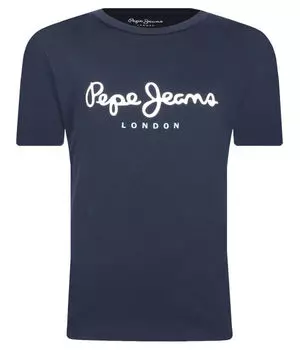 Футболка Regular Fit Pepe Jeans London, синий