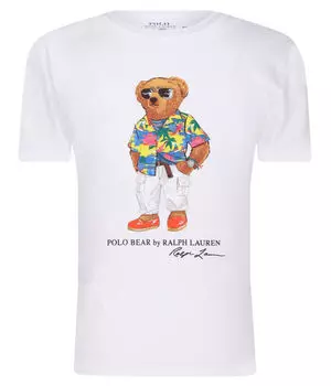 Футболка Regular Fit Polo Ralph Lauren, белый