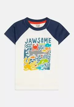 Футболка REID RAGLAN Frugi, белый