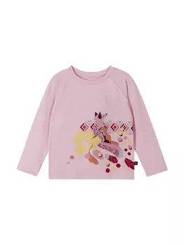 Футболка Reima Sweatshirt Kouluun, цвет pale rose