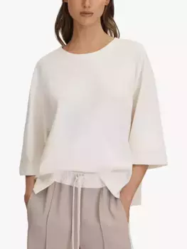 Футболка Reiss Cassie Oversized, белый