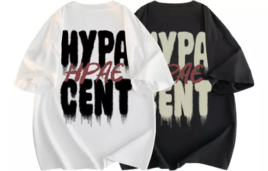 Футболка «Рекомендация для пары», унисекс, 2 шт HYPASCENT, 2 Pack (Black+Light Blue)