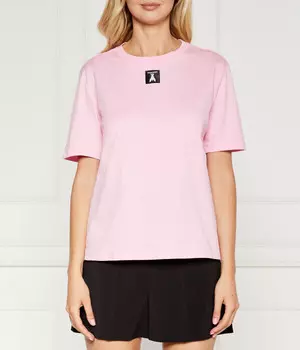 Футболка Relaxed Fit Patrizia Pepe, розовый