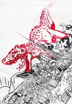 Футболка RELAXED FIT SHORT SLEEVE GRAPHIC STANDARD Next, белый