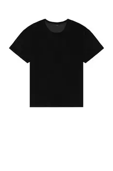 Футболка relaxed Monfrere, velvet noir