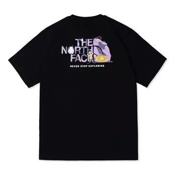 Футболка relaxed t-shirt 'black' The North Face, черный