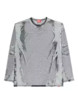 Футболка Remaster Capsule T-Hassan-LS-A DIESEL, черный