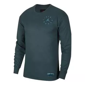 Футболка remastered knit long sleeves royal blue Air Jordan, синий