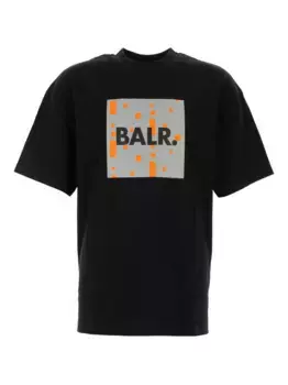 Футболка Repeat с логотипом BALR., черный