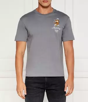 Футболка Replay Regular Fit, пепельно-серый