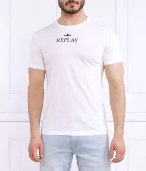Футболка Replay Relaxed Fit, белый